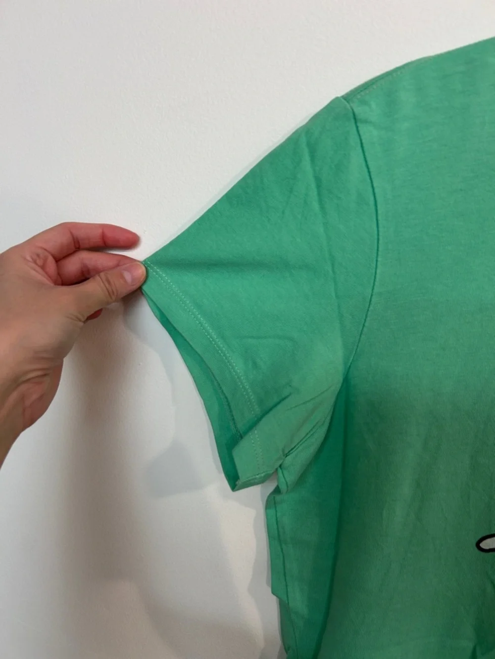 Life Is Good Green 'Hug Me' Cat Graphic Tee - Picture 3 of 5